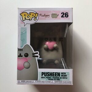 Pusheen with heart funko pop